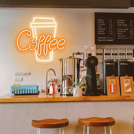 Coffee Custom Neon Sign