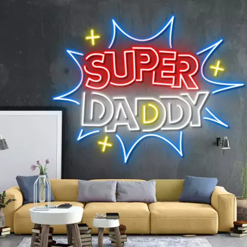 Super Daddy Neon Sign