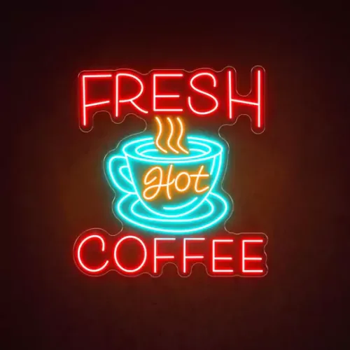 Coffee Business Neon Sign